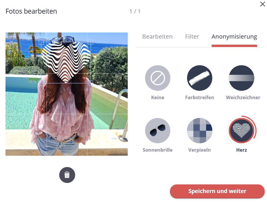 60plusTreff Fotos anonymisieren